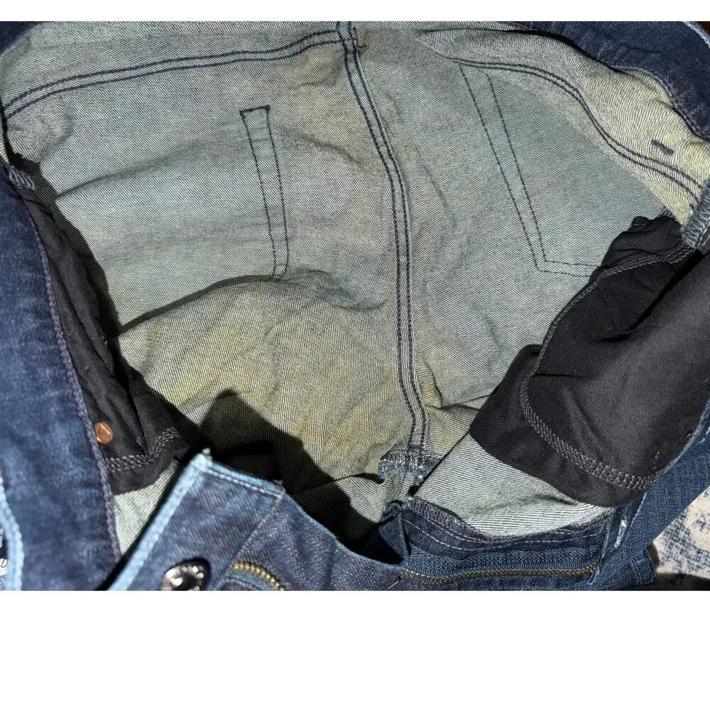 7 For All Mankind Austyn Relaxed Straight Jeans 36x34